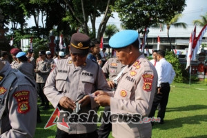 Sipropam Polres Tabanan Gelar Gaktibplin, Seluruh Personel Taat Aturan