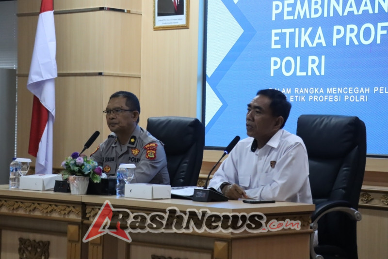 Polres Gianyar Gelar Pembinaan Etika untuk Cegah Pelanggaran Disiplin dan Kode Etik Profesi Polri