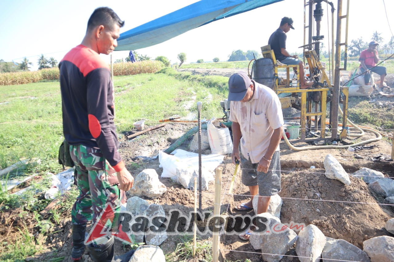 ‎TMMD ke-125 Wujudkan Rumah Mesin Sumur Bor Demi Ketahanan Pangan Desa