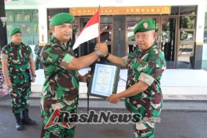 Dandim 1607/Sumbawa: Mutasi Adalah Bagian dari Pengabdian dan Penyegaran Organisasi