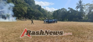 Babinsa Demon Pagong Bentuk Karakter Generasi Muda Lewat Latihan Paskibra