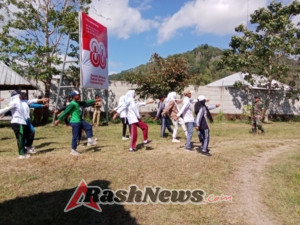 ‎Bersama Latih Paskibraka, TNI-Polri Ropang Tunjukkan Sinergi Nyata