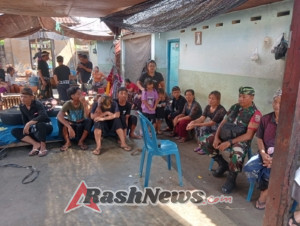 Babinsa dan Masyarakat Mebraya, Bangun Kebersamaan dan Kesetiakawanan