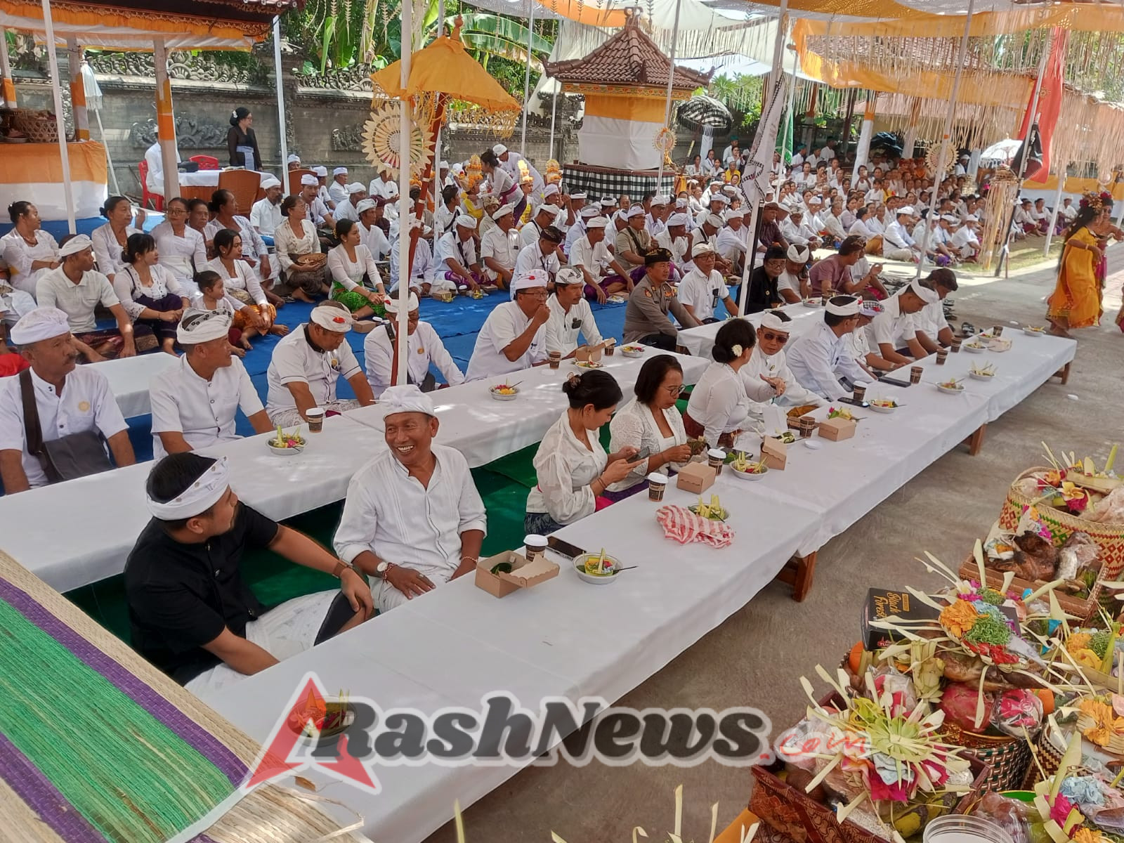 Tak Hanya Menjaga, Babinsa Kalianget Juga Hadir Laksanakan Bakti Penganyar