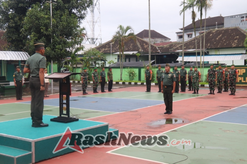 Pimpin Wisuda Purna Tugas Dan Korps Raport Kenaikan Pangkat PNS, Dandim Klungkung Sebut Bentuk penghormatan Dan Penghargaan
