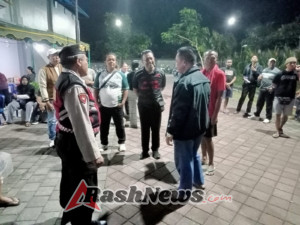 Memasuki Babak Semi Final Polsek Mengwi Amankan Turnamen Bola Voli