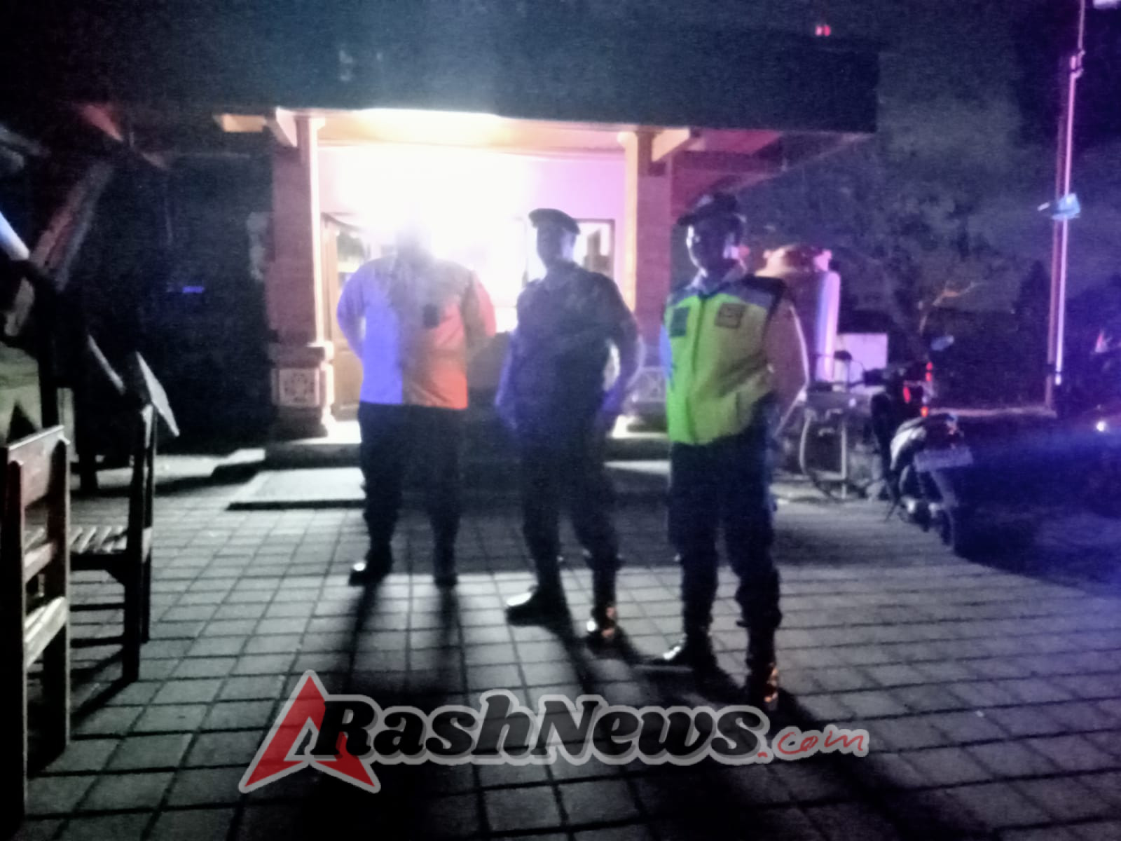 Unit Samapta Polsek Mengwi Gelar Patroli Diaogis di Kawasan Puspem Badung