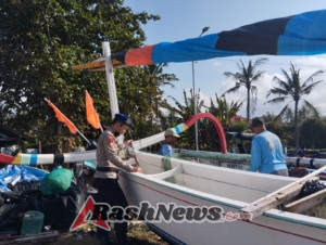 Patroli Pesisir Sat Polairud Polres Karangasem Pantai Situasi Kamtibmas  Dan  Aktivitas  Warga Pesisir  dan Nelayan Pantai Jasri
