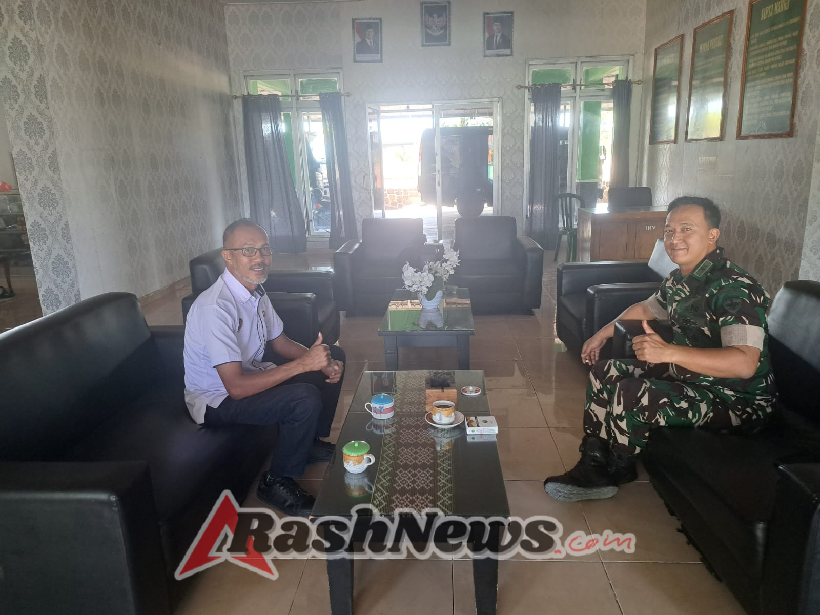 Dandim 1627/Rote Ndao Tekankan Kolaborasi Pengamanan Pelabuhan Demi Keamanan Wilayah