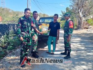Sinergi TNI dan Warga, Penjualan Beras Murah Ringankan Beban Masyarakat