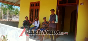 Babinsa Koramil 01/Laratama Anjangsana Ke Rumah Warga Binaan
