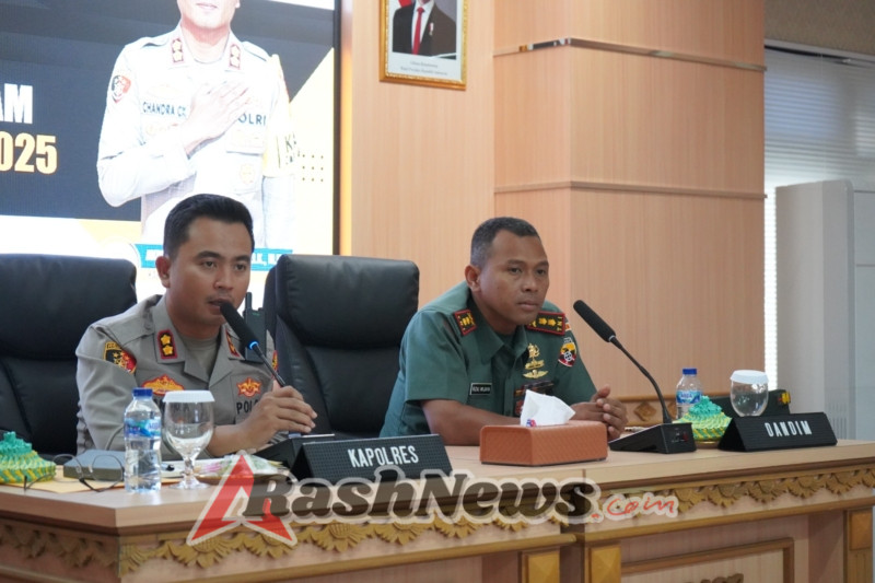 Kapolres Gianyar Pimpin Rakor Pengamanan Maybank Marathon 2025