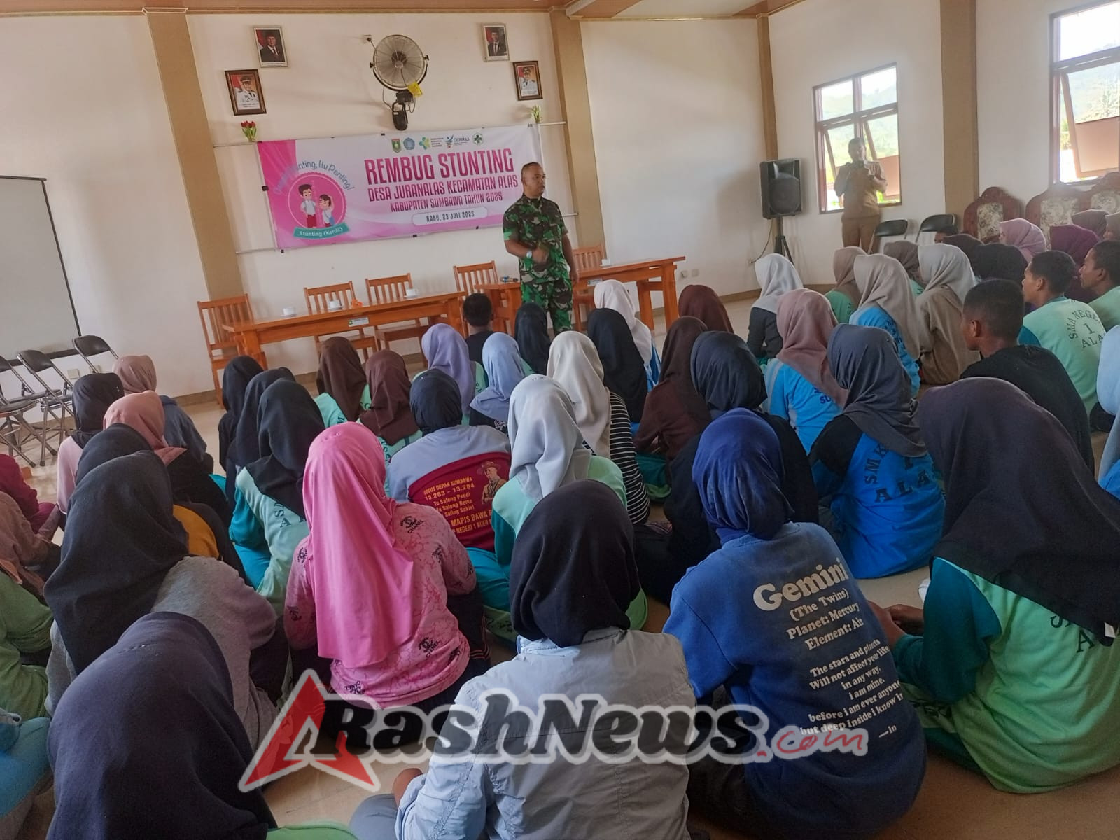 Merah Putih di Hati, Dansatgas TMMD Bangkitkan Kebanggaan Pemuda Buer