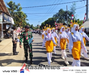 Peran Strategis Posramil Langgudu Dalam Memeriahkan dan Menjaga Ketertiban Gerak Jalan Indah