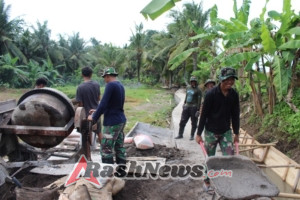 Dan SSK TMMD 125: Gotong Royong Warga adalah Energi Utama Pembangunan Desa