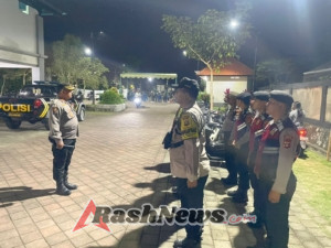 Kapolsek Mengwi Pimpin Langsung Pengamana Final Turnamen Bola Boli