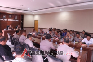 Kapolres Karangasem Terus Gelorakan Zona Integritas Menuju WBK dan WBBM