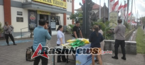 Kegiatan Pangan Murah Polsek Tabanan