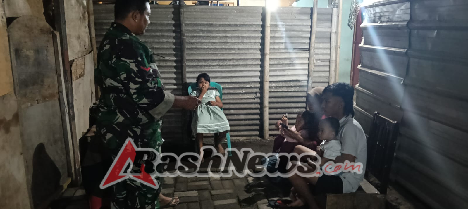 Koramil 1628-02/Sekongkang Terus Perkuat Keamanan di Lingkungan Masyarakat