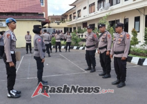 “KBO SatBinmas Polres Karangasem Pimpin Apel Fungsi sebagai bentuk evaluasi kinerja anggota