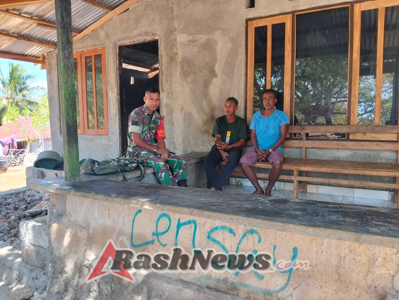 Serma Yusuf Tungga Dorong Warga Tolama Tingkatkan Keamanan dan Kesehatan Lingkungan