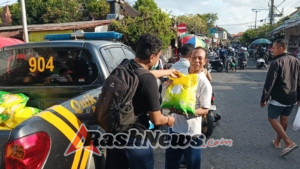 Polsek Dentim Kembali Gelar Gerakan Pangan Murah, 1 Ton Beras SPHP Habis Terjual