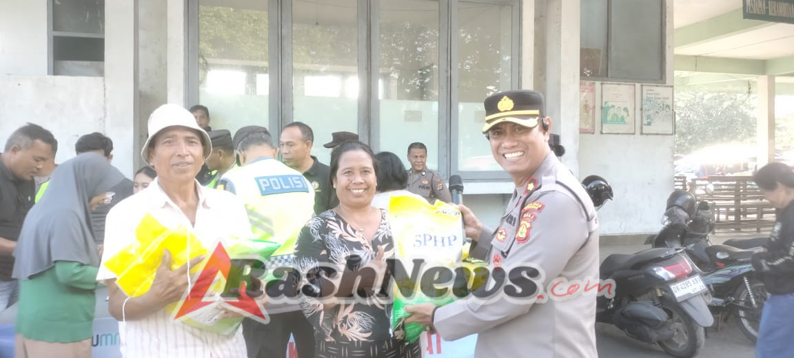 Polsek Tabanan menggelar kegiatan “Gerakan Pangan Murah
