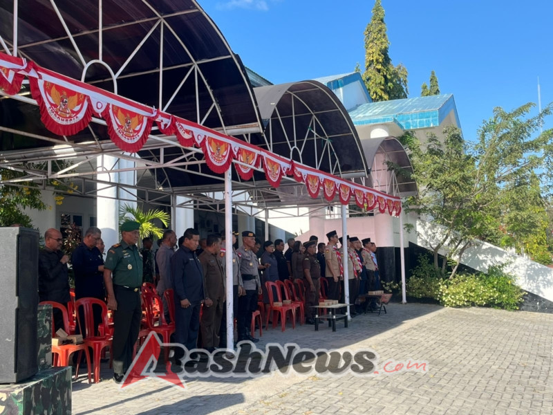 Sinergi TNI dan Pemerintah Daerah, Dandim 1601 Hadiri Upacara Hari Pramuka di Sumba Timur