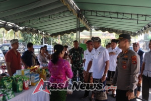 Kapolres Karangasem Pantau Pasar Murah Serentak di Seluruh Wilayah Jajaran