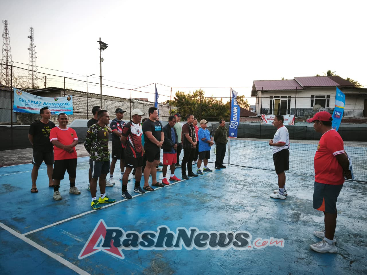 Peringati HUT RI ke-80, Kodim 1613/Sumba Barat Sukses Gelar Turnamen Tenis
