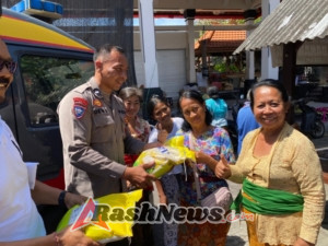 kegiatan Pangan Murah Direktorat Pembinaan Masyarakat Polda Bali dalam Rangka Stabilisasi pasokan dan harga pangan Beras SPHP