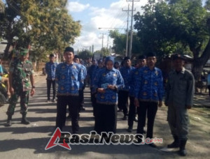 Perayaan HUT Kemerdekaan RI Ke-80 di Monta Berjalan Tanpa Gangguan, Dukungan Masyarakat Melimpah