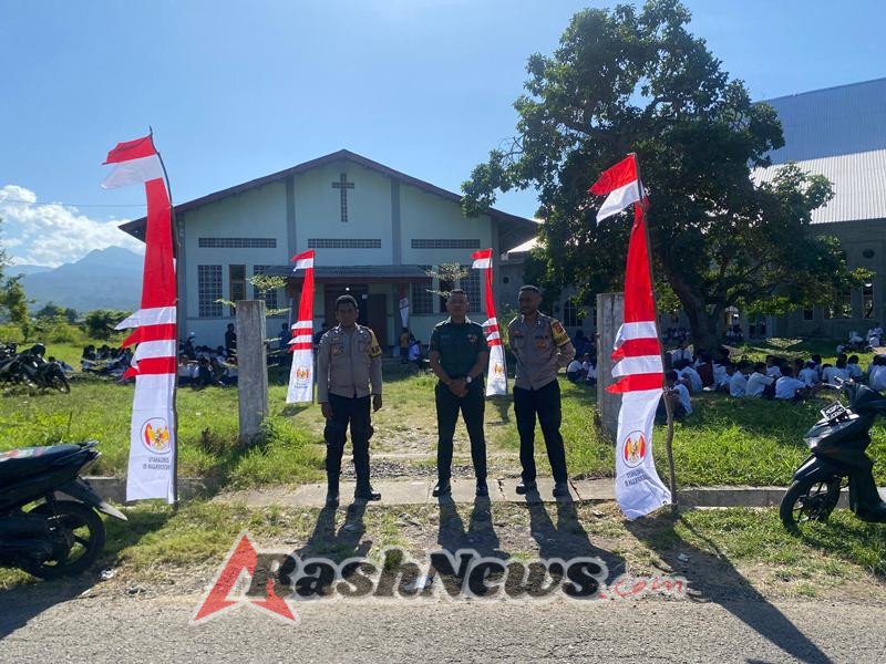 Babinsa Koramil 1612-07/Satar Mese Bersama Umat Rayakan Misa Kenegaraan Penuh Kebersamaan