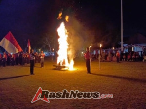 Renungan Jiwa Paskibraka Tabanan Digelar dengan Pembina Dandim 1619/Tabanan