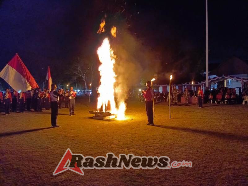 Renungan Jiwa Paskibraka Tabanan Digelar dengan Pembina Dandim 1619/Tabanan