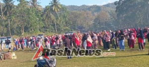Semarak HUT ke-80 RI, Babinsa Sekongkang Atas Bersama Warga Gelar Kegiatan Bersama