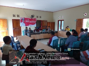 Musyawarah Desa Holoama Bahas Rencana Kerja dan Program Penanganan Stunting