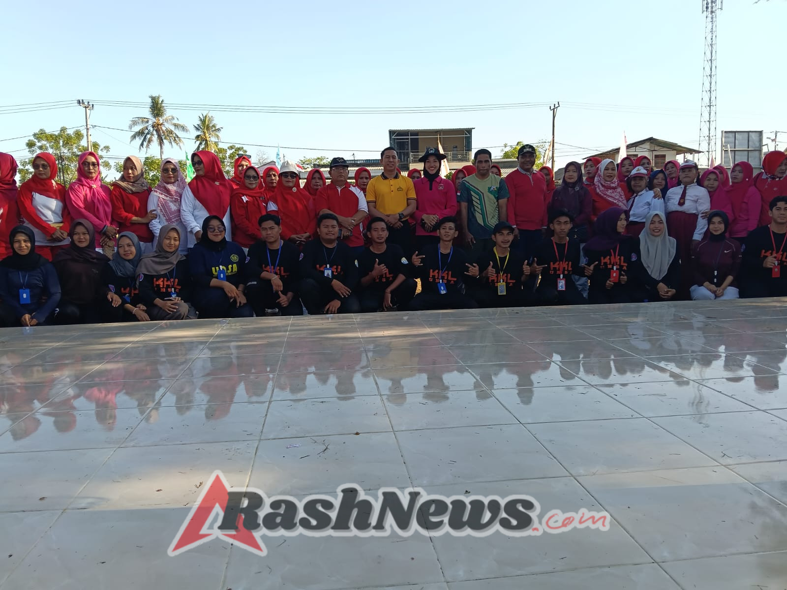 ‎Koramil Moyo Hilir Hadiri Senam & Pemeriksaan Kesehatan Gratis