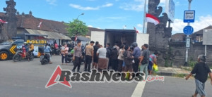 Dit Samapta Polda Bali Gelar Gerakan Pangan Murah di Pasar Pudak Batubulan