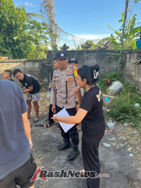 Semarak HUT RI ke-80, Bhabinkamtibmas Saba Amankan dan Dukung Lomba di Banjar Kawan Bonbiyu