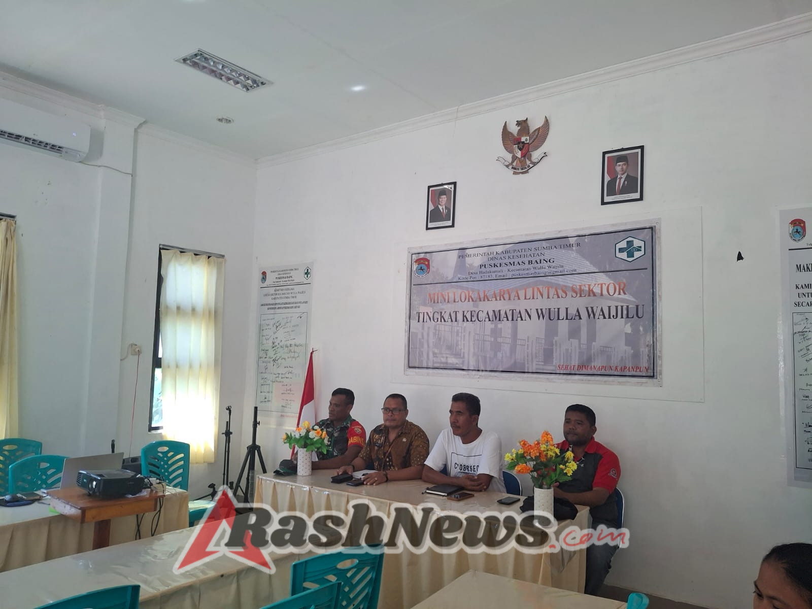 Wujud Kolaborasi Lintas Sektor, Babinsa Hadiri Minilokakarya Tingkat Kecamatan di Wulla Waijelu