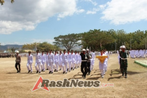 Jelang HUT RI ke-80, Dandim 1601/Sumba Timur Lakukan Peninjauan Geladi Upacara