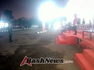 Wakil Walikota Bima Jadi Inspektur Upacara dalam Gladi Penurunan Bendera Merah Putih