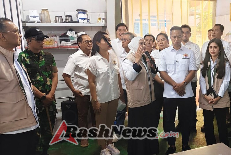 Ketua Umum KADIN Indonesia bersama Dandim 1611/Badung Tinjau Dapur MBG dan Pendistribusian