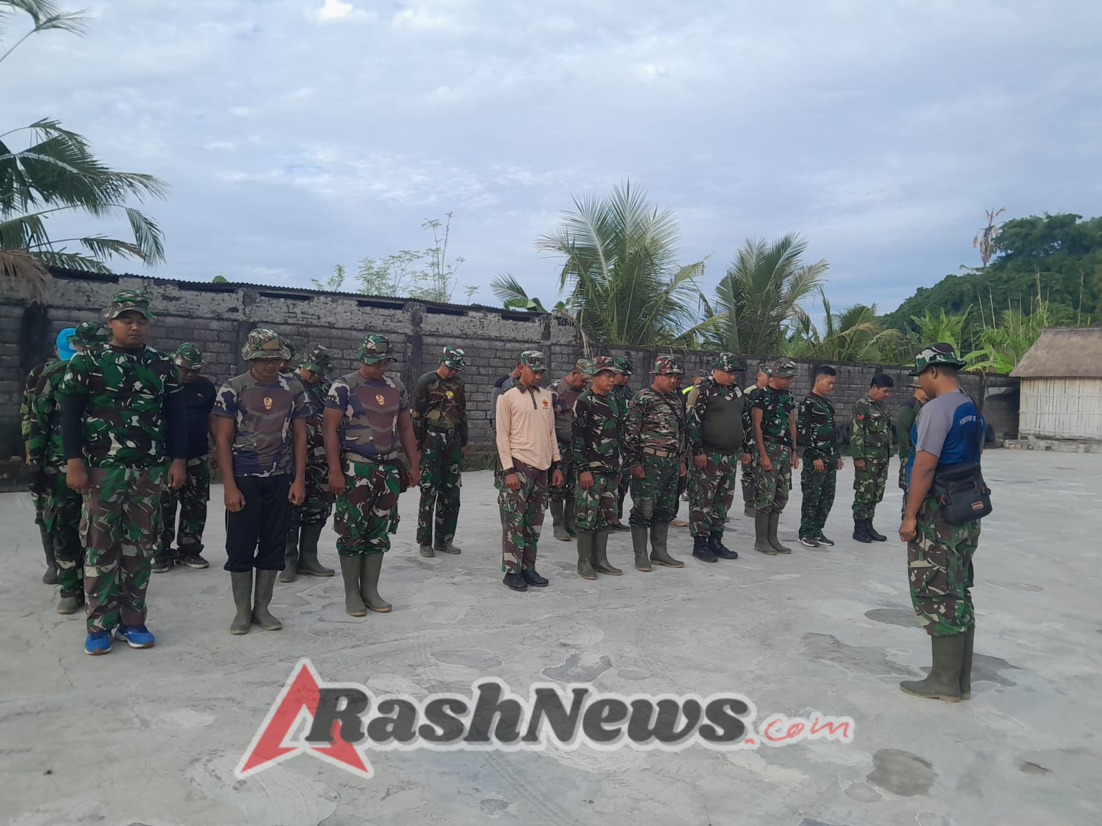 Satgas TMMD ke-125 Teguhkan Semangat Pembangunan Lewat Apel Pagi yang Terarah