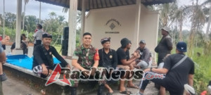Penutupan Pordes Desa Puhu Berlangsung Meriah dan Aman Berkat Dukungan Babinsa