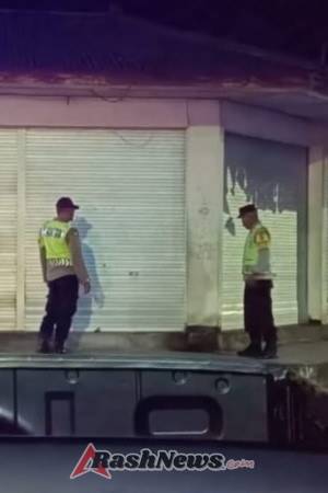 Antisipasi Gangguan Kamtibmas Polsek Penebel  Patroli Malam Hari