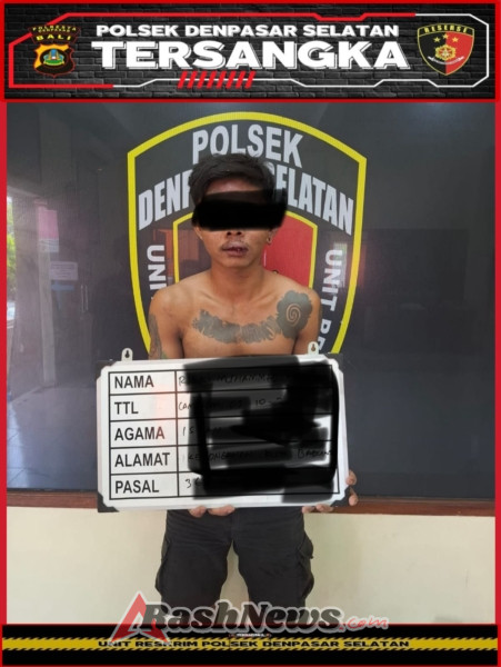 Tersinggung Lihat Jaket, Pekerja serabutan di Denpasar Nekat Rampas Motor dan Pukul Korban, Langsung Diciduk Polisi