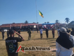 Babinsa Koramil 1612-03/Reok Bina Paskibraka: Latihan Serius Demi Upacara HUT RI Sukses
