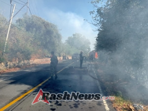 Dusun Mentigi Kompak Hadapi Kebakaran Lahan Saat Kemarau